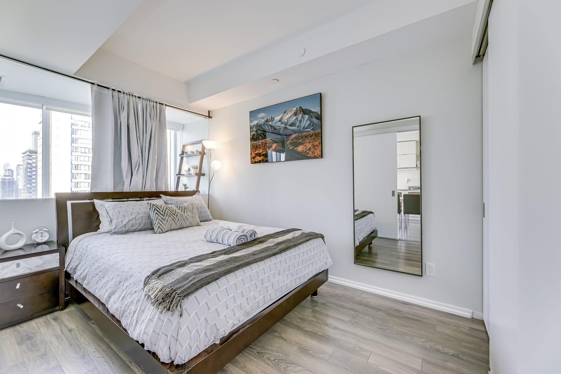 Furnished apartment with den at 197 Yonge Street